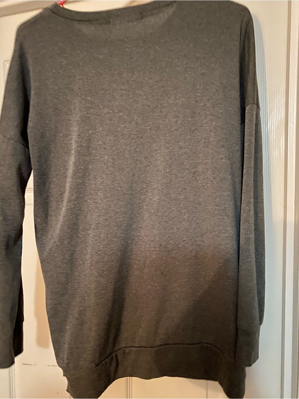 Men's Dark Gray Crewneck Sweater - Casual Essential